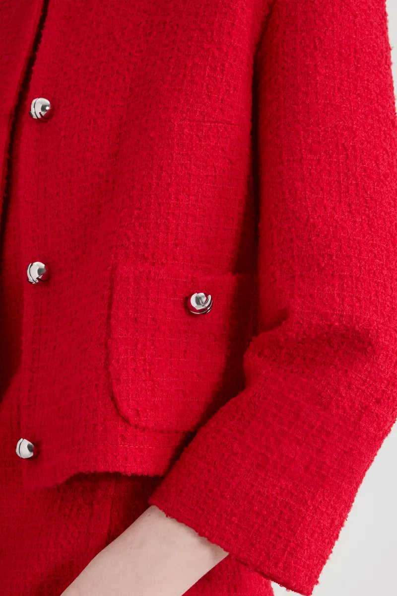 No Label Scarlet Red