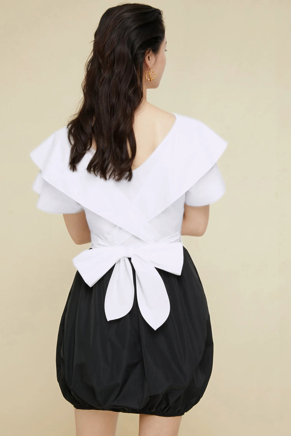 Black White