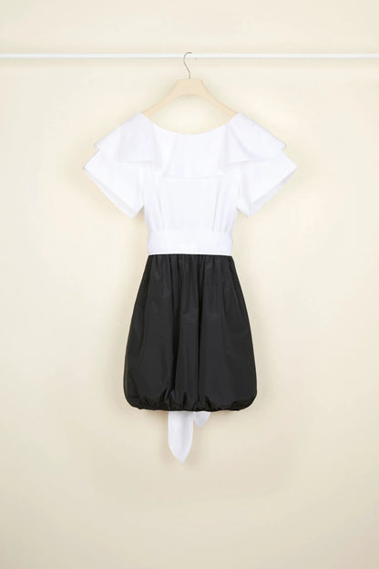 Black White