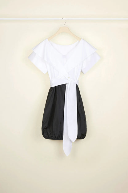 Black White