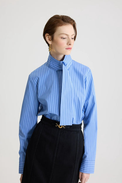 Ice Blue Stripes