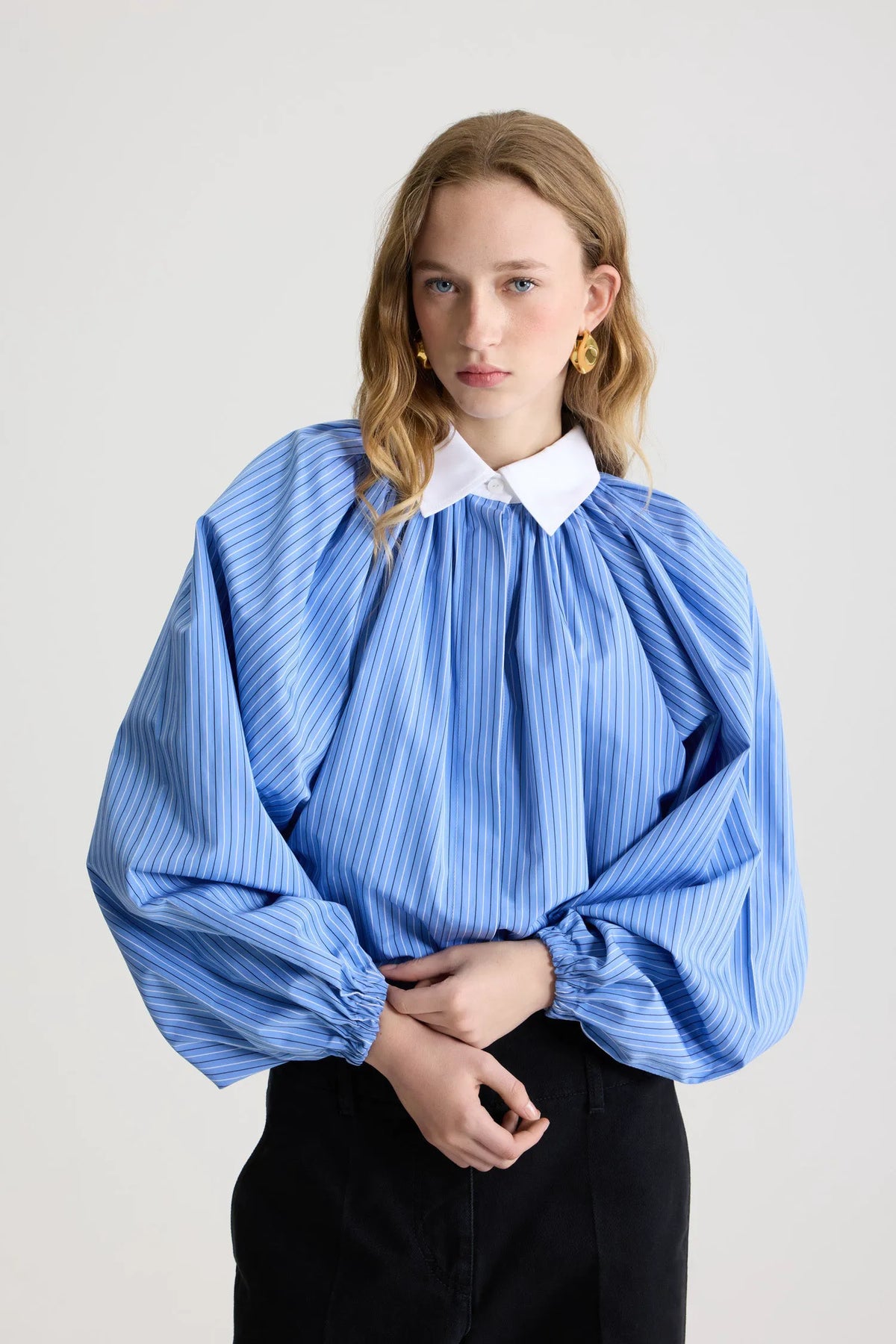 Ice Blue Stripes