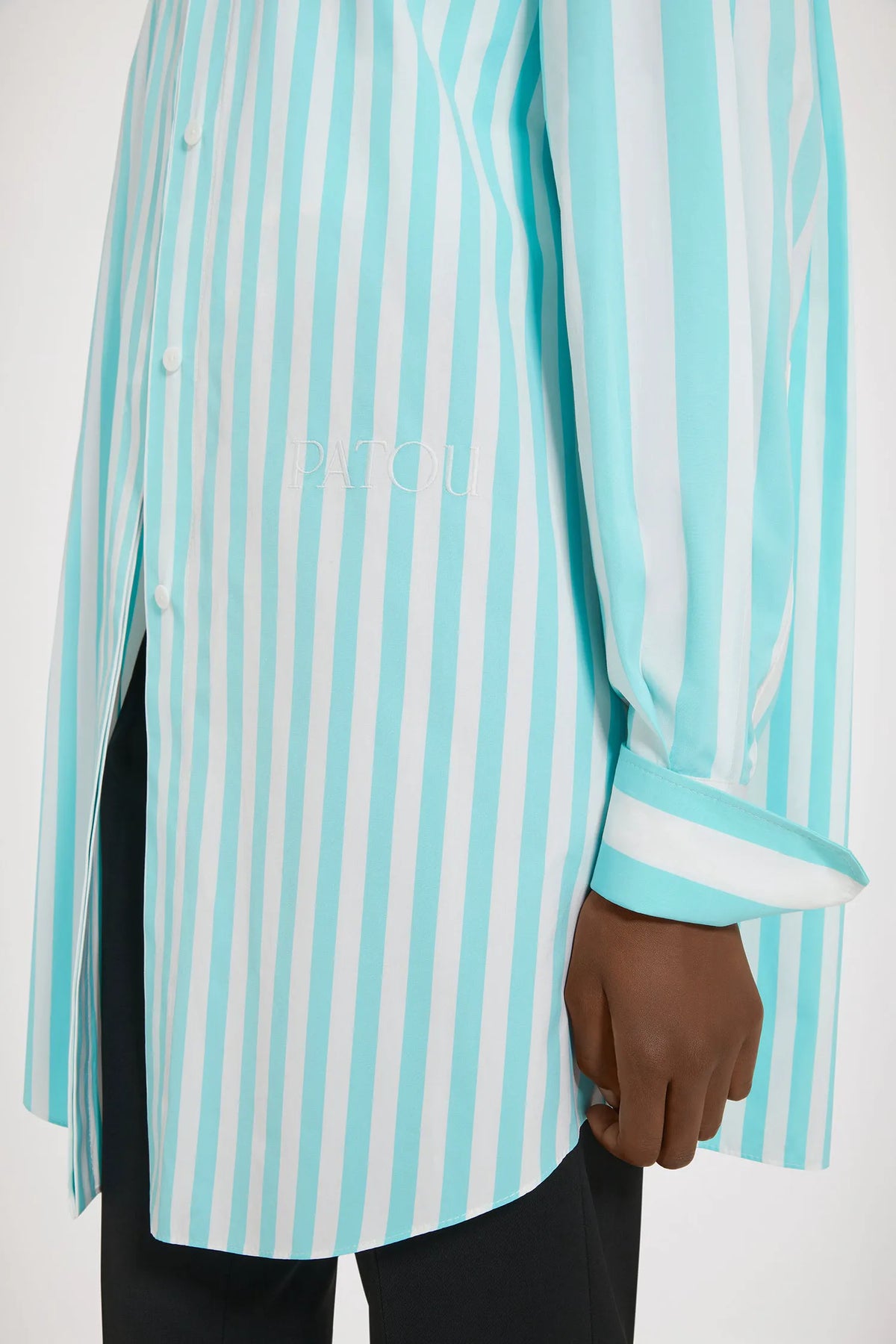 Mix Green Large Stripes