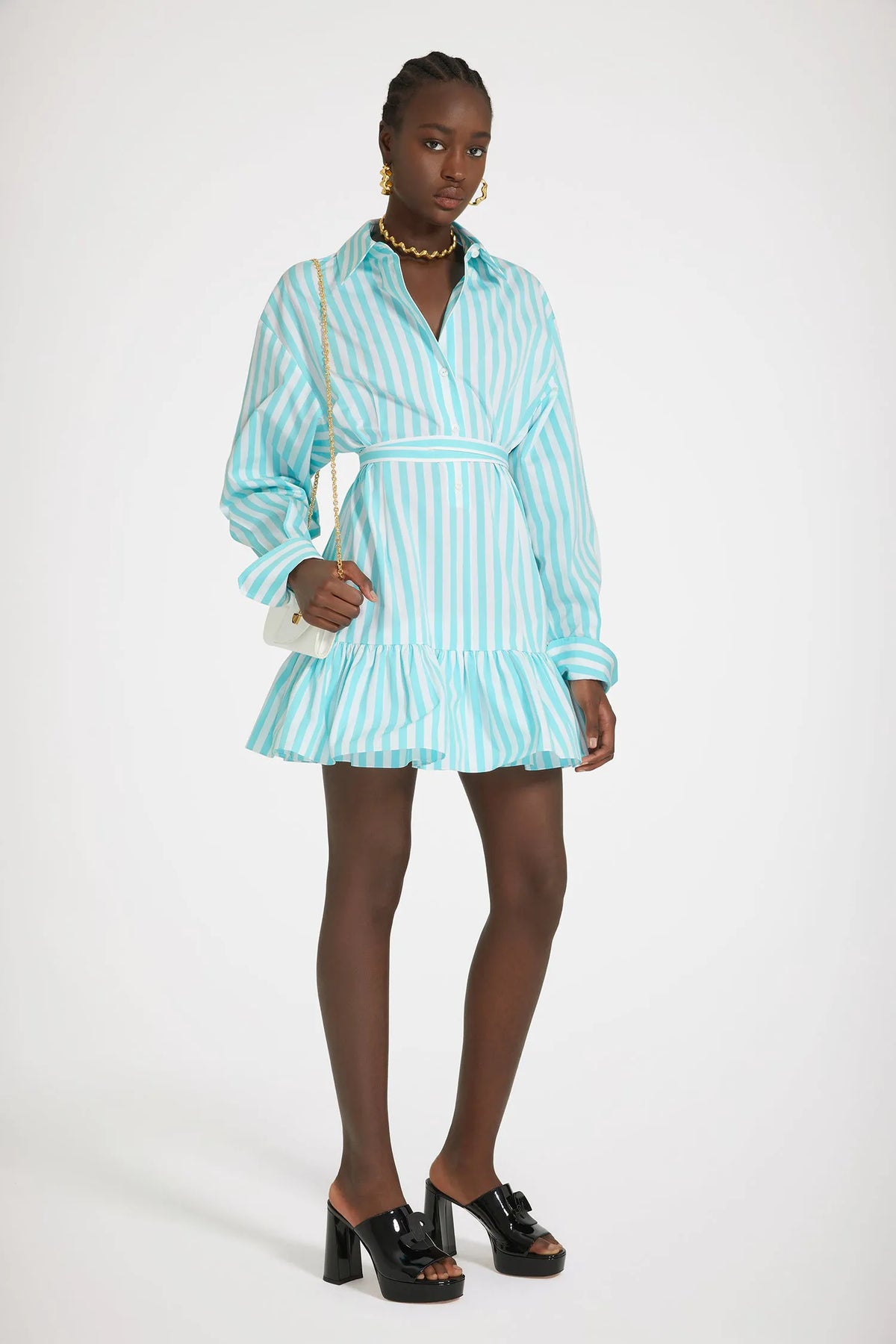 Green Small Stripes