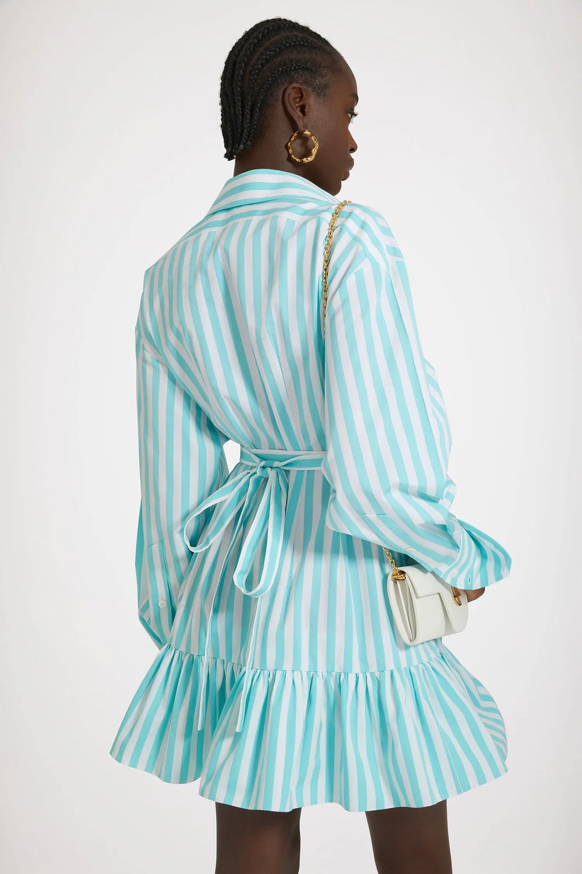 Green Small Stripes