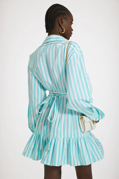 Green Small Stripes