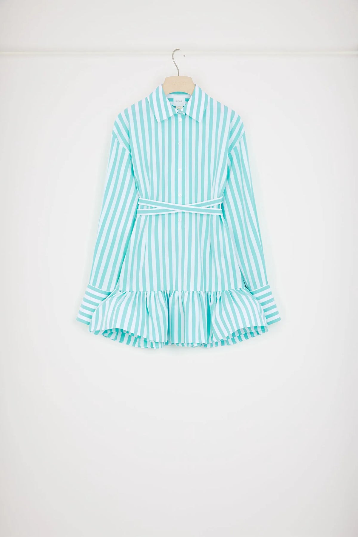 Green Small Stripes