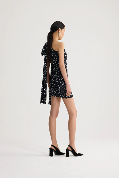 Night Blue Polka Dots