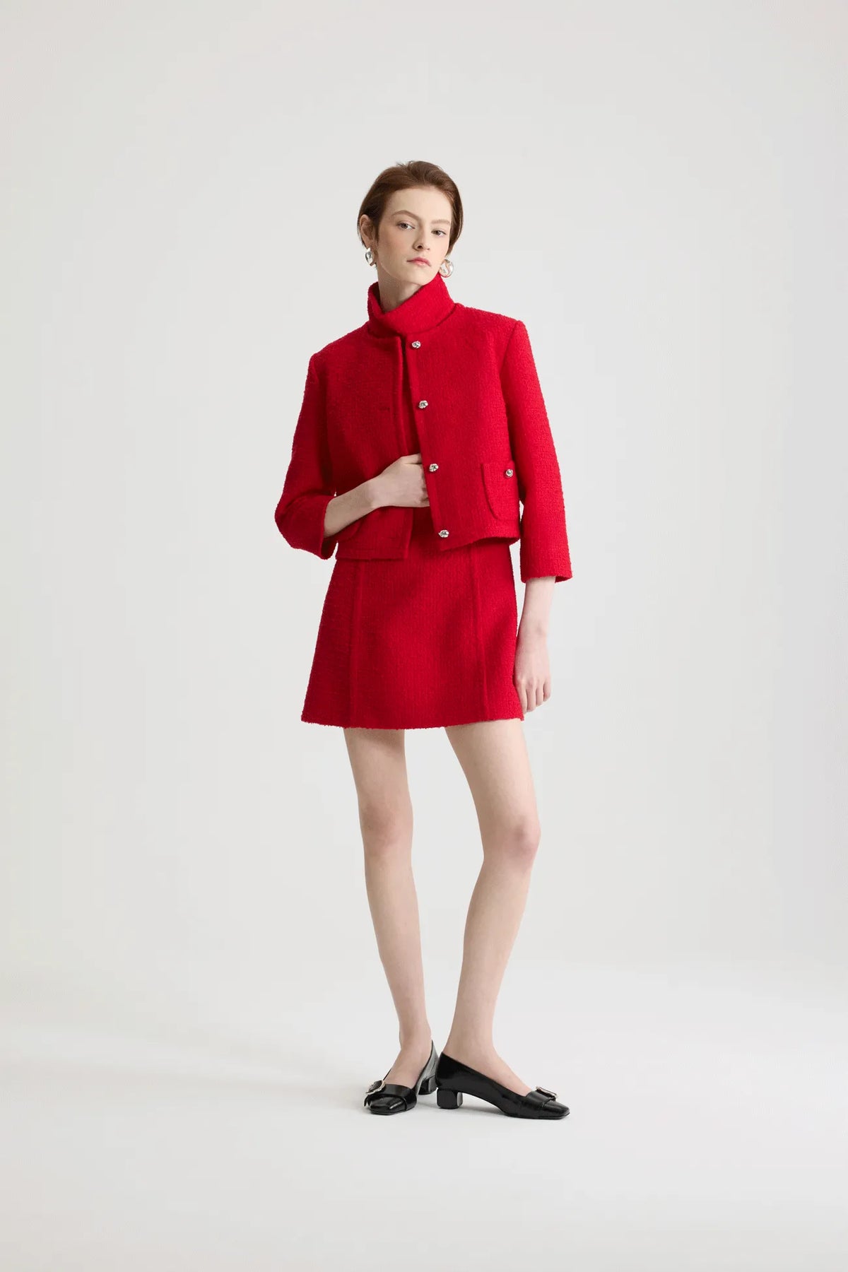 No Label Scarlet Red