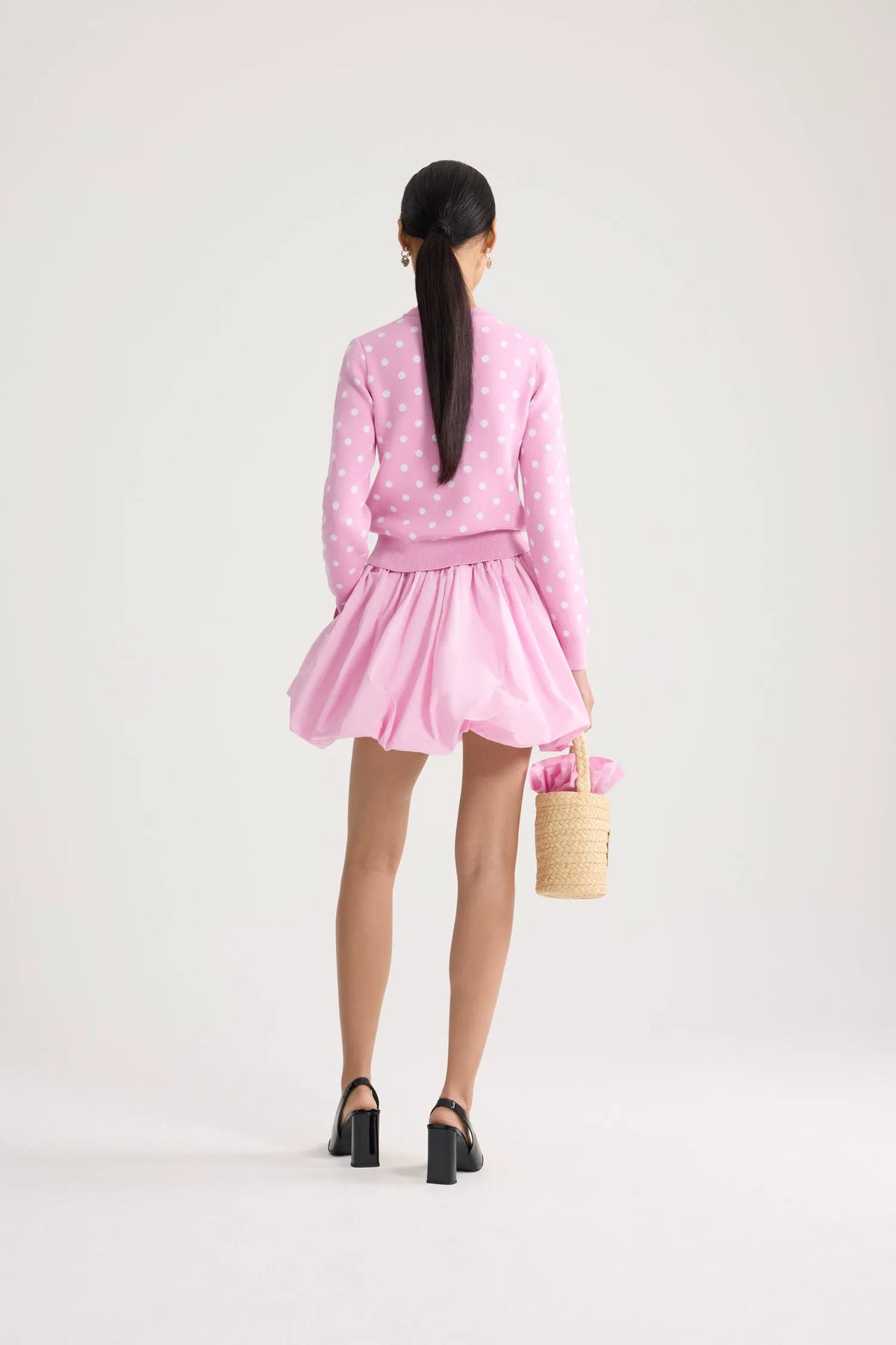Candy Pink Polka Dots