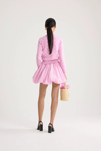 Candy Pink Polka Dots