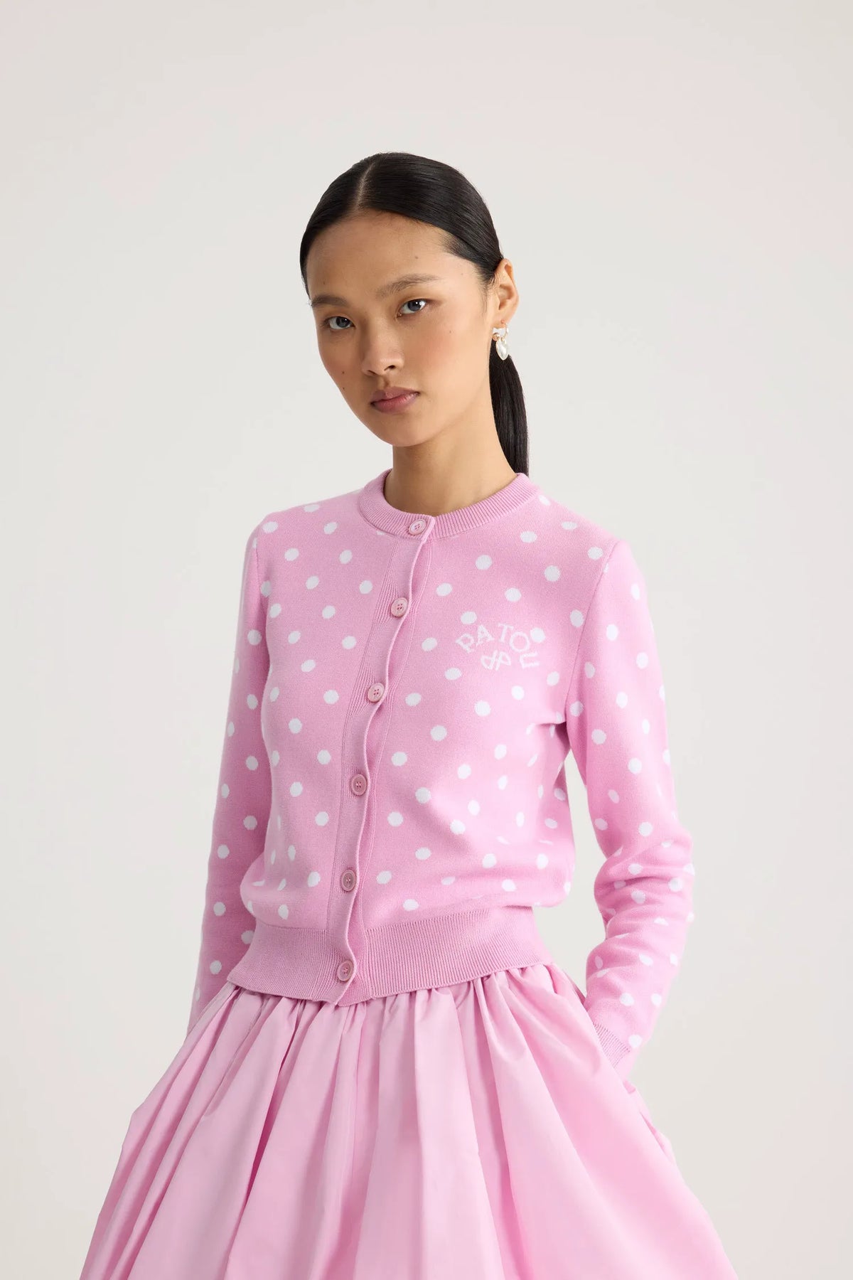 Candy Pink Polka Dots