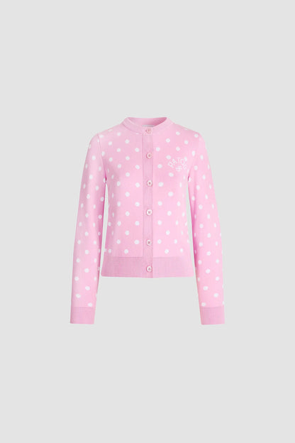 Candy Pink Polka Dots