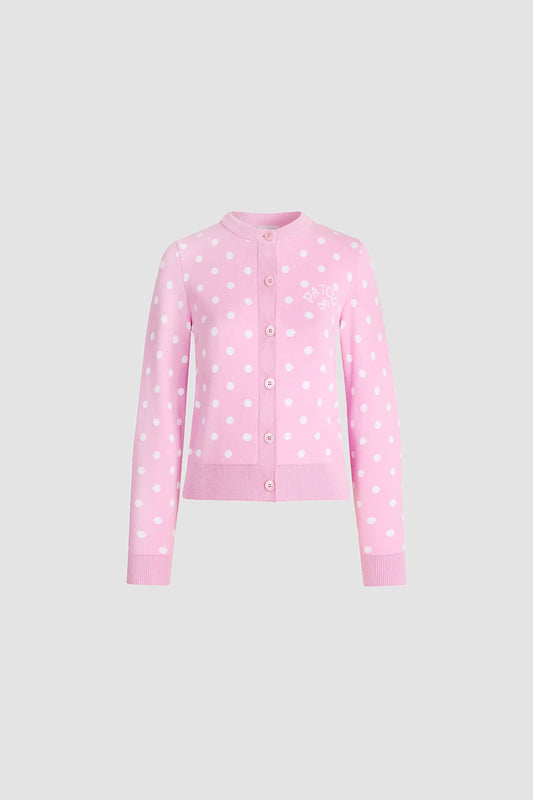 Candy Pink Polka Dots
