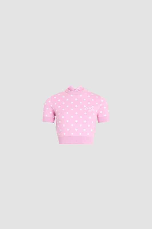 Candy Pink Polka Dots