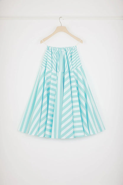 Mix Green Large Stripes