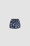 Navy Polka Dots