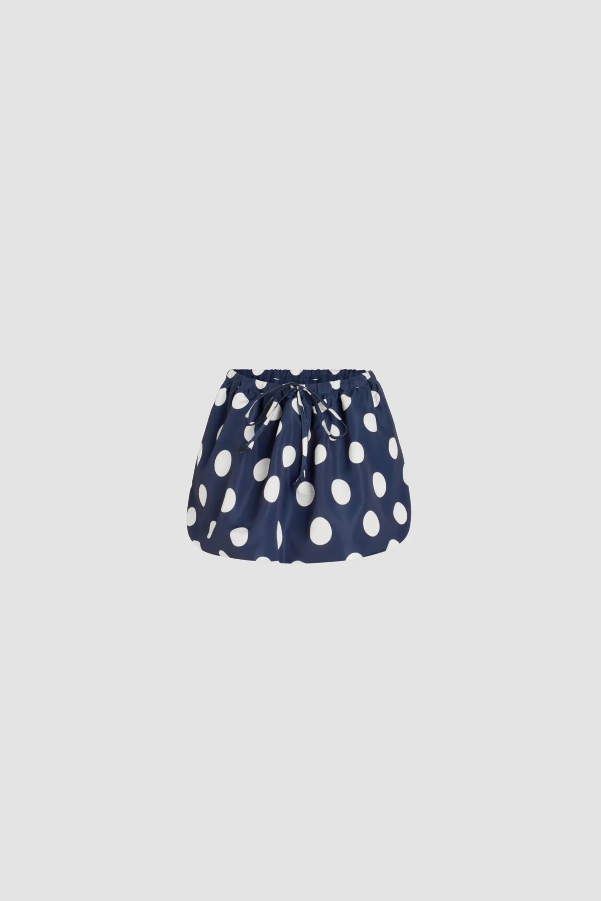 Navy Polka Dots