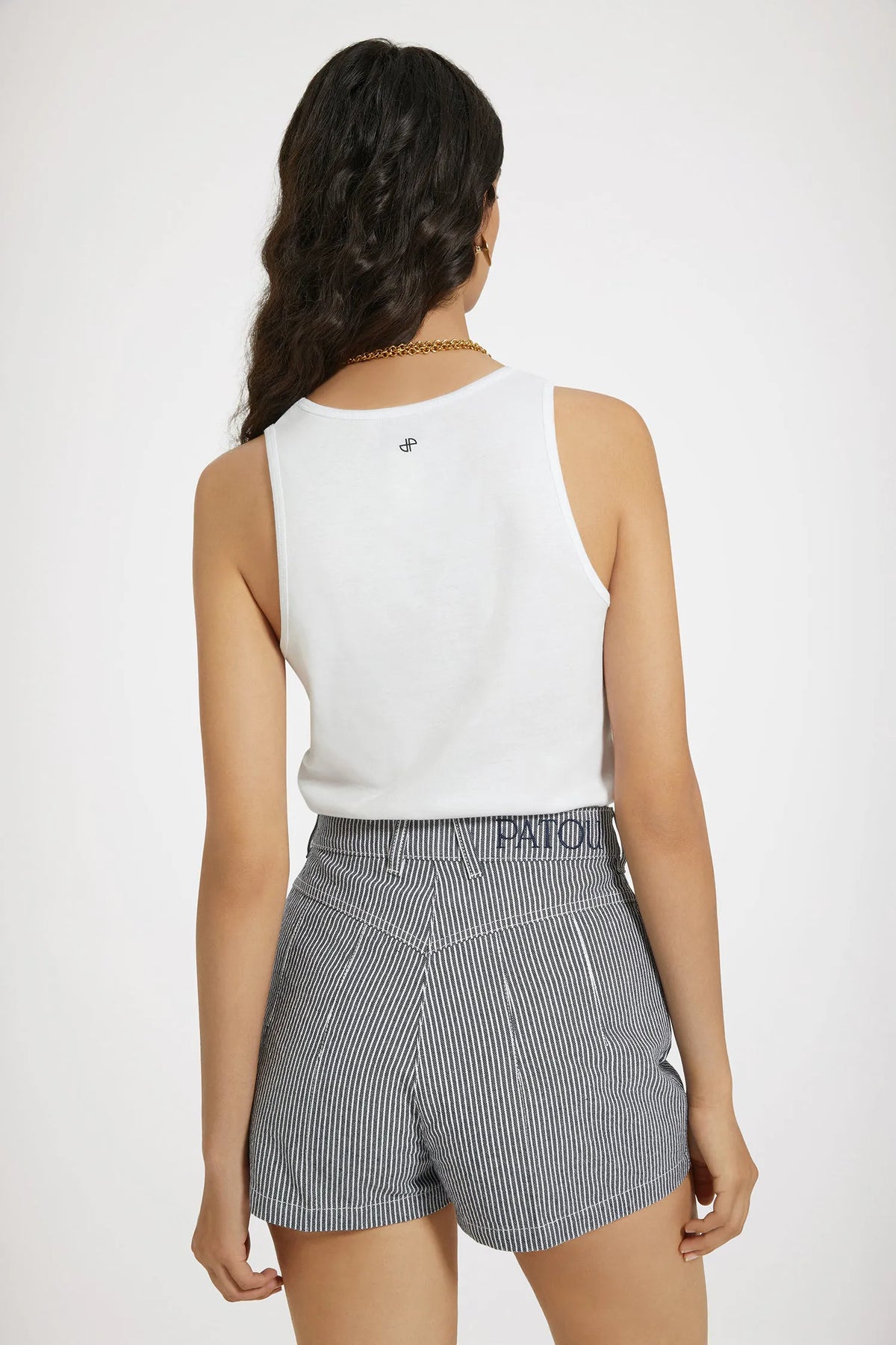 Navy Striped